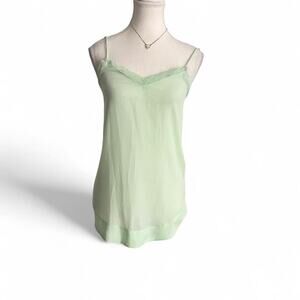 Frenchi FairyCore Mini Slip Cami With Lace Trim Size Small